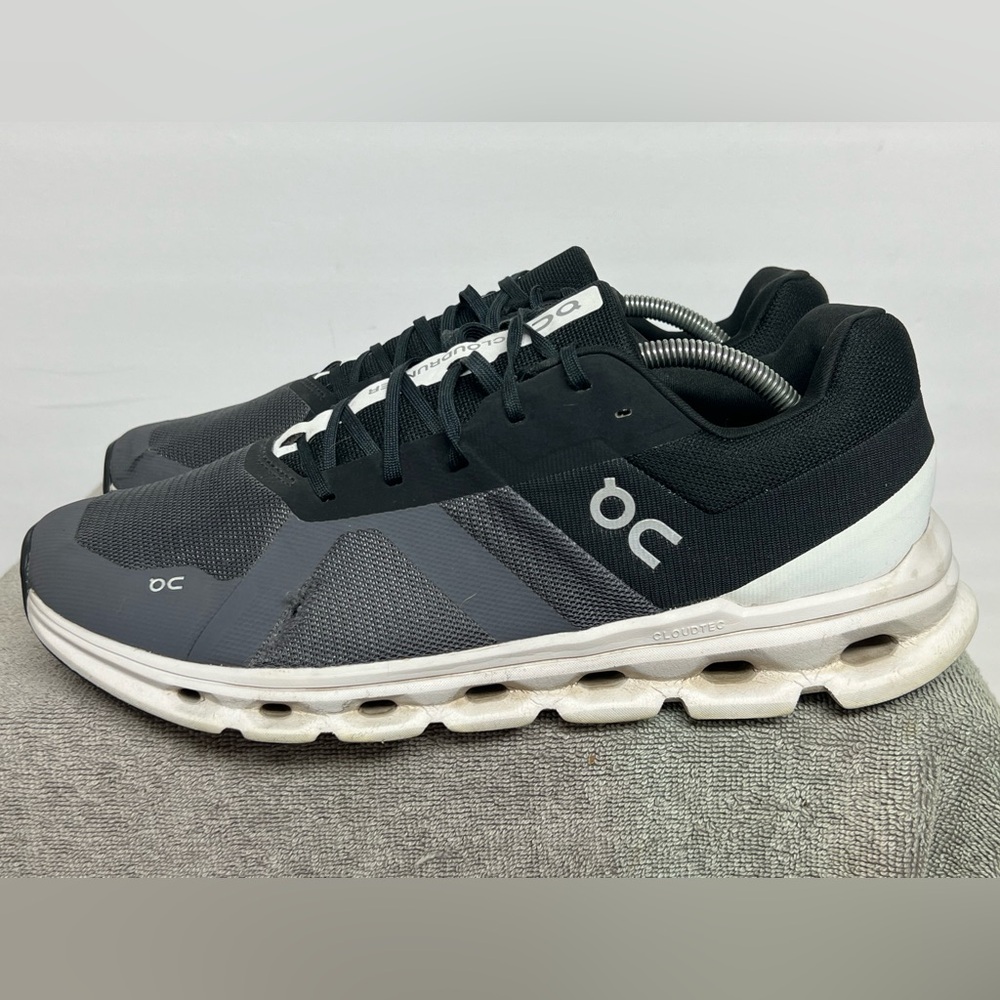 On Cloudrunner - Men's Running Sneakers (Eclipse/Frost) [56.99012] - Size 12